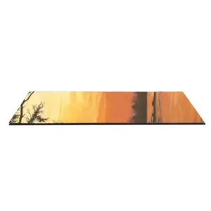 Setting Sun Of Tranquility Skateboarding Sticker