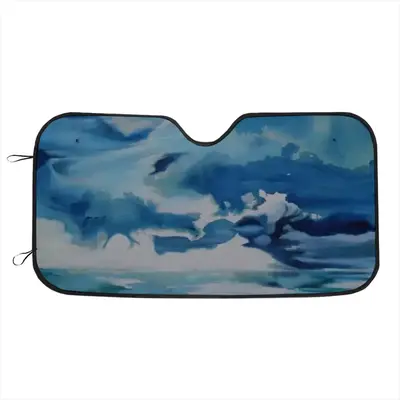 Ocean Clouds Car Windshield Sunshade