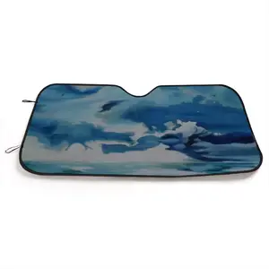 Ocean Clouds Car Windshield Sunshade