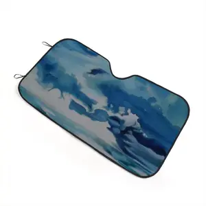 Ocean Clouds Car Windshield Sunshade