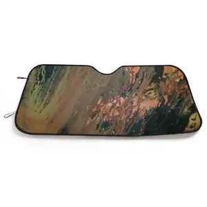 Bronze Abstraction Car Windshield Sunshade