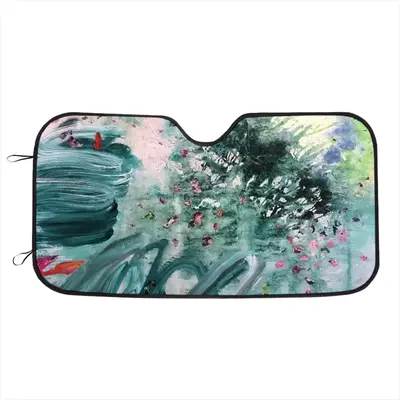 Florescence #2 Car Windshield Sunshade