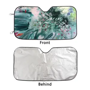 Florescence #2 Car Windshield Sunshade