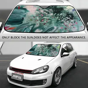 Florescence #2 Car Windshield Sunshade