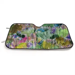 Spring In Jungle Car Windshield Sunshade