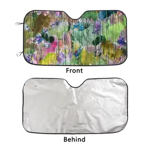 Spring In Jungle Car Windshield Sunshade