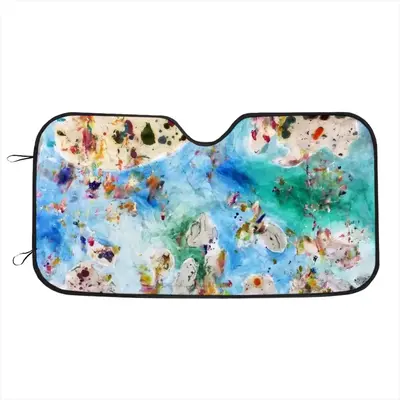 Islands #6 Car Windshield Sunshade