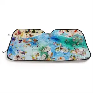 Islands #6 Car Windshield Sunshade