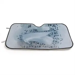 Watercolor - L - Shodo Car Windshield Sunshade