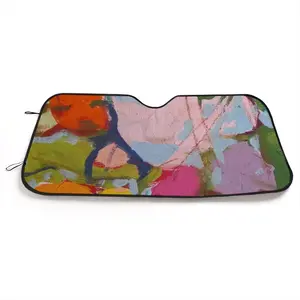 Indoor Mountain Car Windshield Sunshade