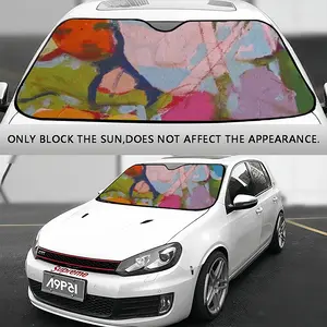 Indoor Mountain Car Windshield Sunshade