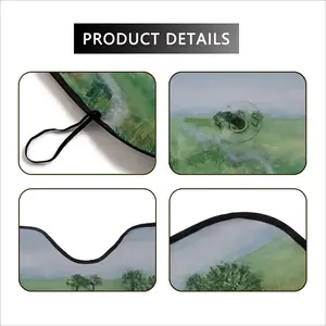 Burbling River Ii Car Windshield Sunshade