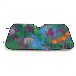 English Garden Car Windshield Sunshade