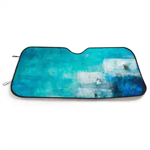 Afternoon Swim Car Windshield Sunshade