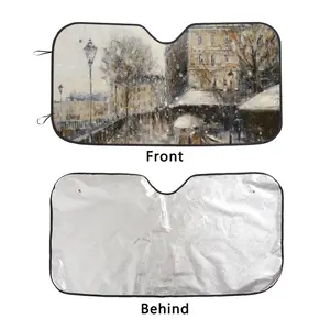 La Vie Parisienne Car Windshield Sunshade