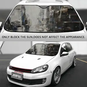 Time Square Car Windshield Sunshade