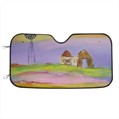 Windmill Car Windshield Sunshade