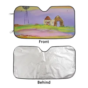 Windmill Car Windshield Sunshade