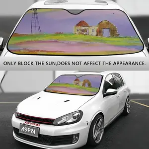 Windmill Car Windshield Sunshade