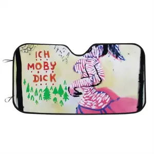 Ich Moby Dick Car Windshield Sunshade