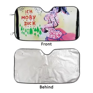 Ich Moby Dick Car Windshield Sunshade