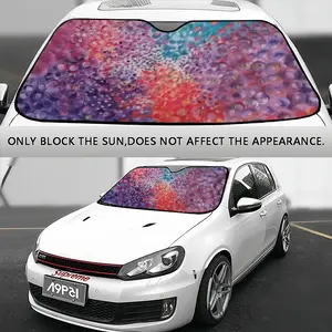 A Field Of Energy S Car Windshield Sunshade