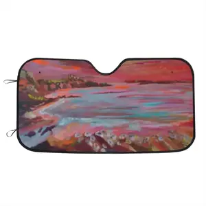 Red Skies Car Windshield Sunshade