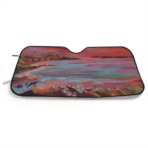 Red Skies Car Windshield Sunshade