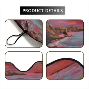 Red Skies Car Windshield Sunshade