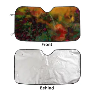 Blowing Away Car Windshield Sunshade