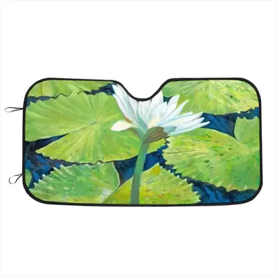 Lilly Pads Car Windshield Sunshade