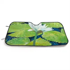 Lilly Pads Car Windshield Sunshade