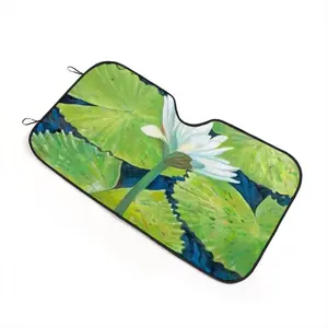 Lilly Pads Car Windshield Sunshade