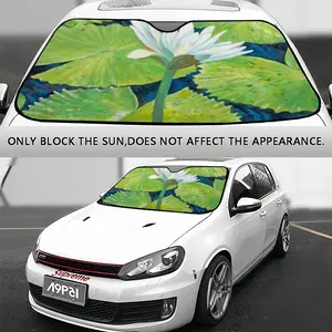 Lilly Pads Car Windshield Sunshade