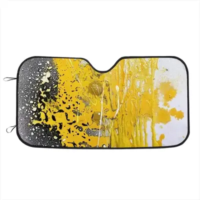 Basic Yellow Car Windshield Sunshade