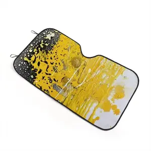 Basic Yellow Car Windshield Sunshade