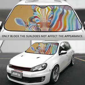 Love Car Windshield Sunshade