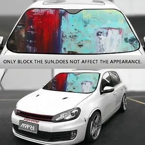 Like Fire And Ice Car Windshield Sunshade