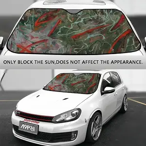 Birds Symphony Car Windshield Sunshade