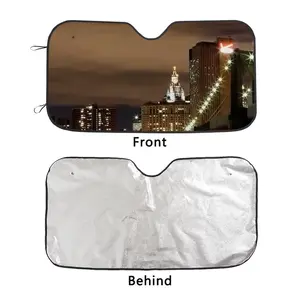 New York New York Car Windshield Sunshade