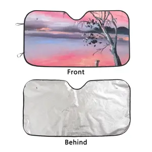 #3 Views Of The Lake Car Windshield Sunshade