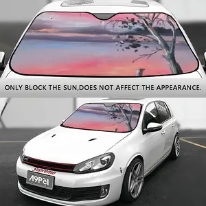 #3 Views Of The Lake Car Windshield Sunshade