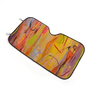 Dreamed Sunset Car Windshield Sunshade