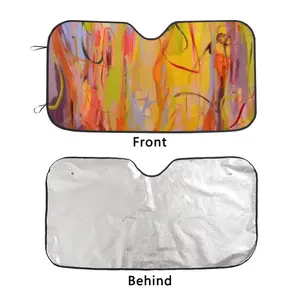 Dreamed Sunset Car Windshield Sunshade