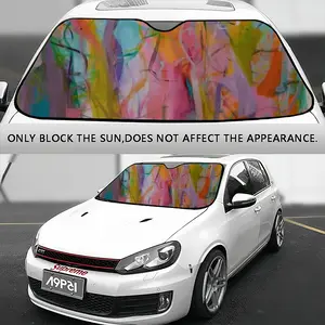 Luminous Dialogue Car Windshield Sunshade