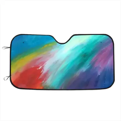 Rainbow Bridge Car Windshield Sunshade