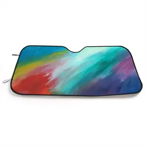 Rainbow Bridge Car Windshield Sunshade