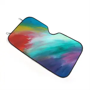 Rainbow Bridge Car Windshield Sunshade