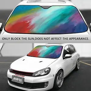 Rainbow Bridge Car Windshield Sunshade