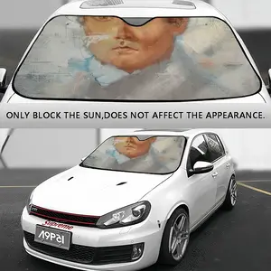 Small Talk Car Windshield Sunshade